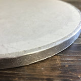 Round Silver Foil Wrapped Thick Cake Board