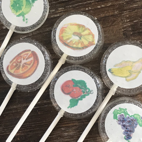 Lickable Wallpaper Custom Lollipop Wonka Party Favors