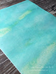 Edible Custom Multicolored Water Color Designs on Wafer Paper - Never Forgotten Designs