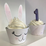 Edible Bunny Standup Ears Cupcake Toppers