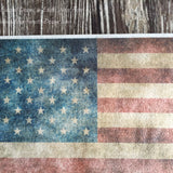 Aged Vintage Flag Edible Image on Wafer Paper