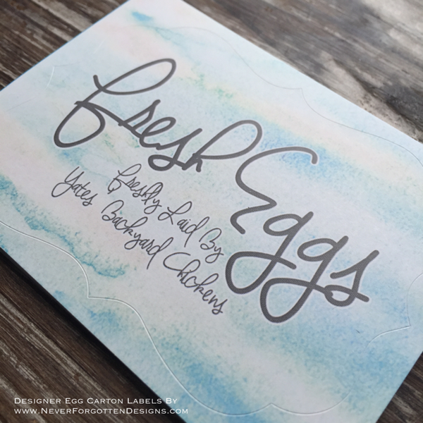 Personalized Sticker Custom Egg Carton Labels - Personalized Printed Glossy Or Matte Stickers, 2" X 4", 10 Per Sheet Egg Stamps For Fresh Eggs - Foto 10