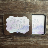 Aged Paper Just Got Laid Designer Egg Carton Labels with Premium Printing