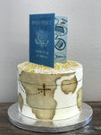 Edible Wafer Paper Passport Cake & Cupcake Topper