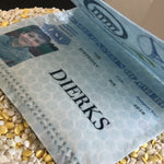Edible Wafer Paper Passport Cake & Cupcake Topper