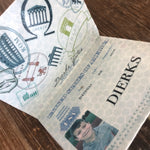 Edible Wafer Paper Passport Cake & Cupcake Topper