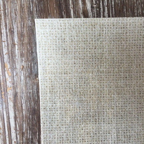Burlap Design on Edible on Wafer Paper - Never Forgotten Designs