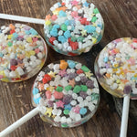 Unicorn Rainbow Nerds, Confetti & Glitter Sprinkle Lollipops