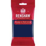 Renshaw Fondant 250 Gram Packs in Red - Black and WHite