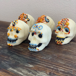 Sugar Skulls Decorating Kit Made in FDA Registered Food Manufacturing Facility Halloween Dia De Los Muertos Day of the Dead