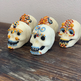 Sugar Skulls Decorating Kit Made in FDA Registered Food Manufacturing Facility Halloween Dia De Los Muertos Day of the Dead