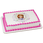 Officially Licensed Sofia the First Edible Cake Image Toppers