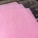 Fully Colored Pink Wafer Paper