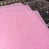 Fully Colored Pink Wafer Paper