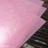 Fully Colored Pink Wafer Paper