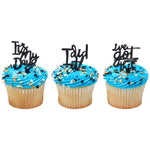 Inspirational Words Graduation Cupcake Toppers Cake Pics Black