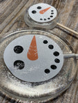 Large & Small Snowman Lollipops