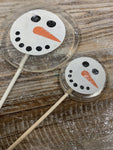 Large & Small Snowman Lollipops