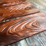Hand Painted Fondant Wood Planks for Beer & WIne Cakes
