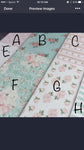 Edible Fabric Paper Bandanas Blue Jean Shabby Chic and More