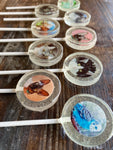 Mini Photo Hard Candy Sucker Lollipop Favors