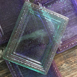 Edible Hard Candy Sugar Picture Frame Photo Cake Topper Gift