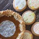 Mini Pumpkin Pie Edible Image Toppers