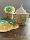 Citrus Lemon Lime Orange Wafer Paper Slices