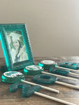 Edible Hard Candy Sugar Picture Frame Photo Cake Topper Gift