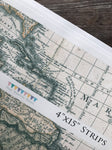 Custom Vintage Nautical Map Atlas Edible Cake Wraps Images