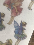 Edible Vintage Fairy Cupcake & Cake Toppers on Thick Wafer Paper
