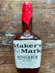 Edible Sugar Hard Candy Maker's Whiskey Half Bottle Cake Toppers