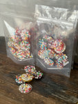 Unicorn Snacks | Rainbow Nerds, Confetti & Glitter Sprinkle Chips