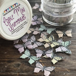 Edible Pastel Miniature Butterflies on Wafer Paper