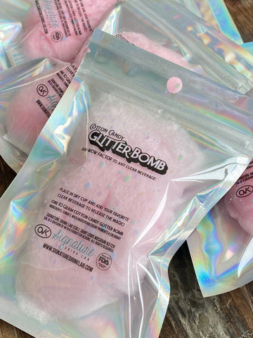 Cotton Candy Glitter Bombs Single Serve