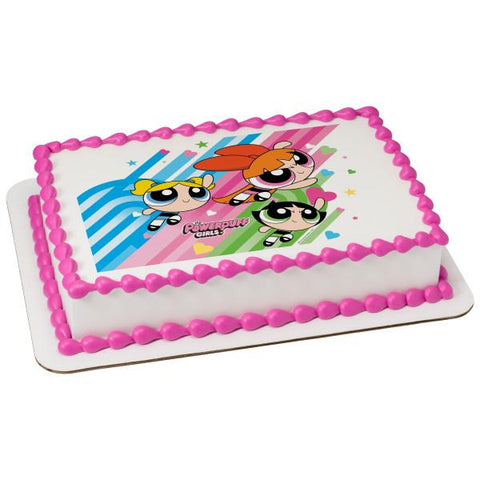 Officially Licensed Powerpuff Girls Edible Cake Image Toppers