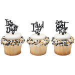 Inspirational Words Graduation Cupcake Toppers Cake Pics Black