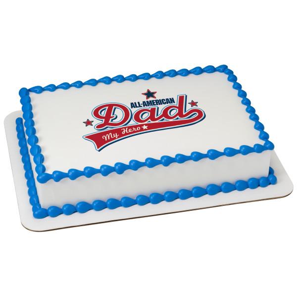 Father's Day Edible Cake Images