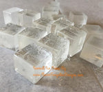 Edible Sugar Isomalt Ice Cubes - Never Forgotten Designs